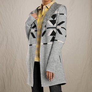 Toad & Co MERINO MERRITT HOODIE CARDIGAN - Size XS